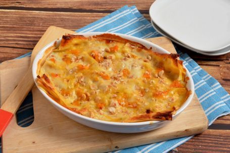 Lasagna zucca e gorgonzola