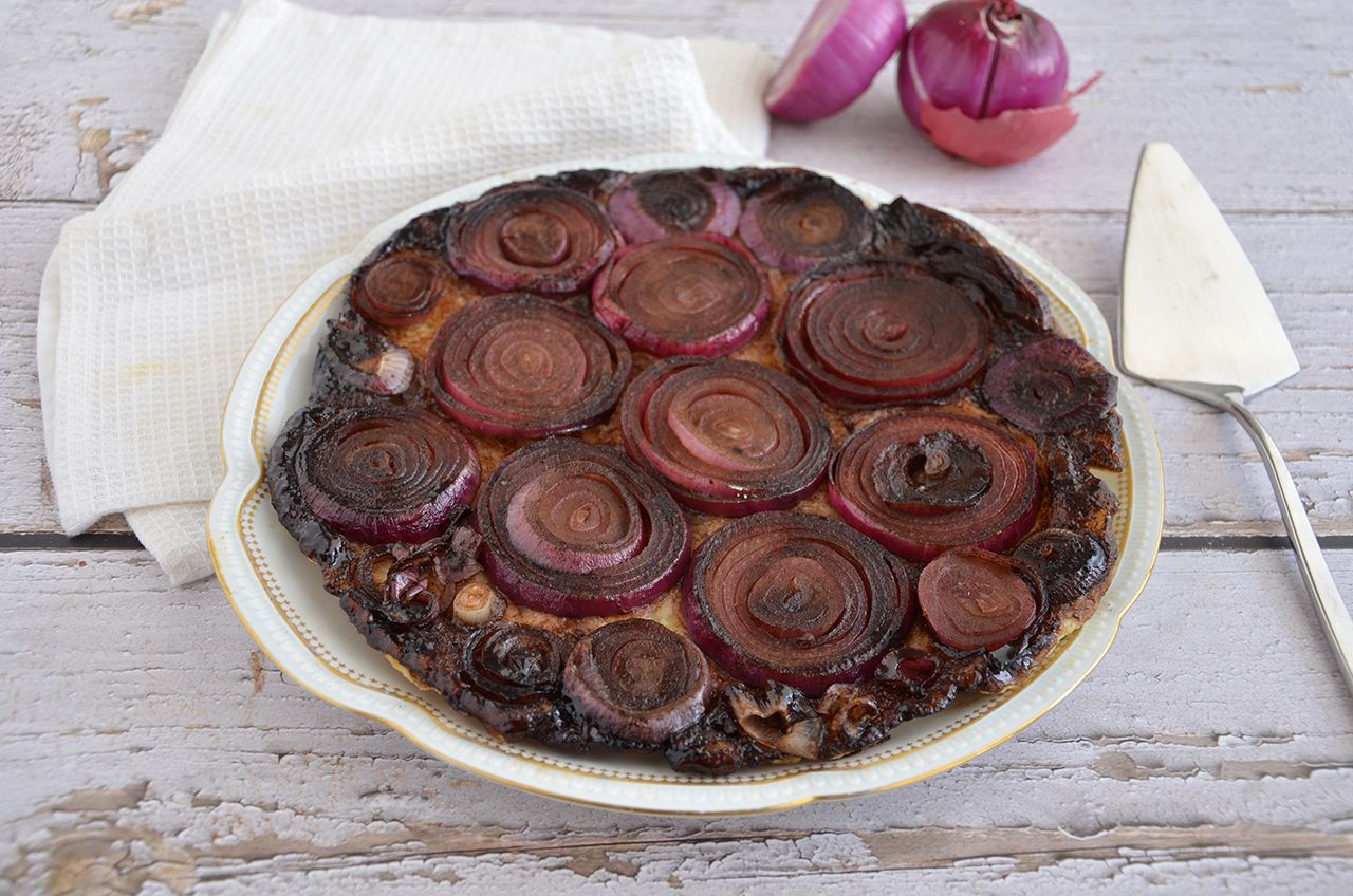 Tarte tatin di cipolle