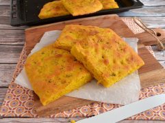 Focaccia alla zucca