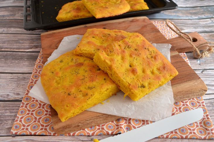 Focaccia alla zucca