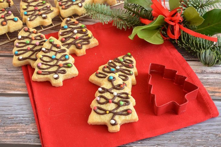 Biscotti albero di Natale