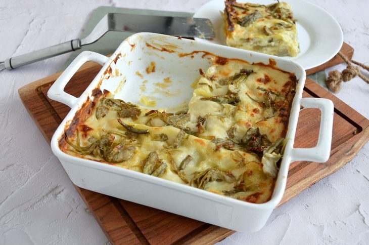 Lasagne ai carciofi