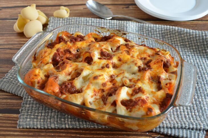Lumaconi ripieni al forno