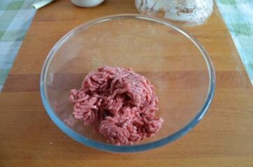 Carne macinata per farcia