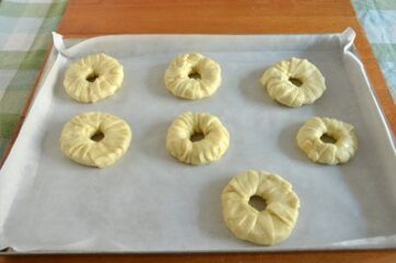 Ciambelline in teglia