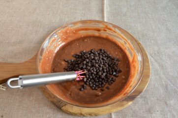 Muffin cioccolato e amarene 8