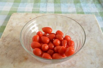 Pasta con feta e pomodorini al forno 1