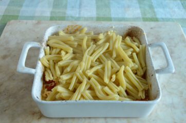 Pasta con feta e pomodorini al forno 7