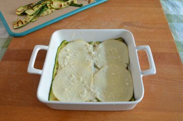 Parmigiana di zucchine bianca 10