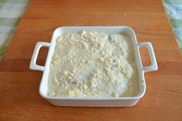 Parmigiana di zucchine bianca 12